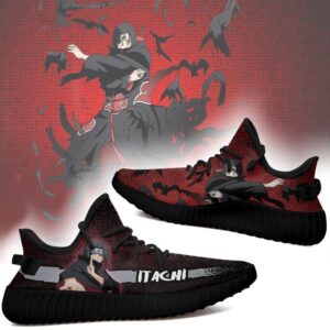 Akatsuki Itachi Yeezy Shoes Naruto Art 27