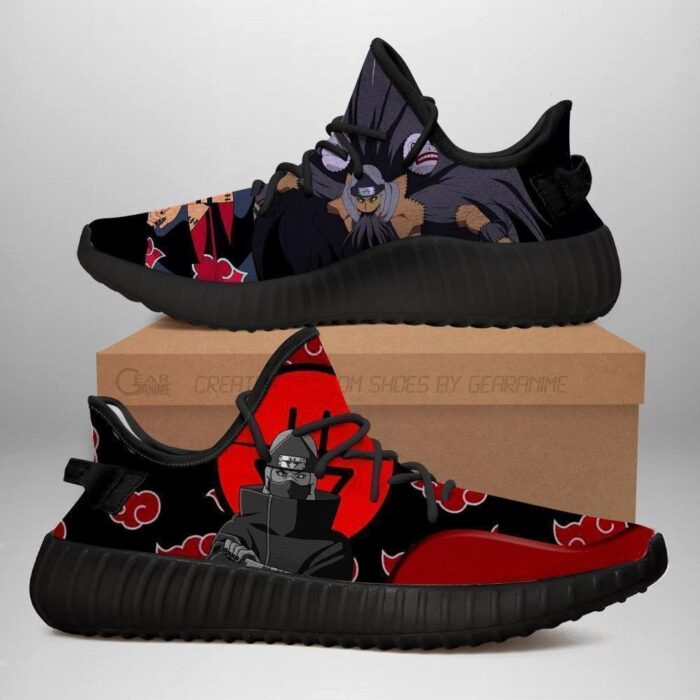 Akatsuki Kazuku Yeezy Shoes Naruto Art 166