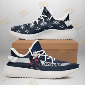 Akatsuki Sasuke Yeezy Fashion Mixed Naruto Fan Yeezy White Shoes Sport Sneakers Yeezy Shoes