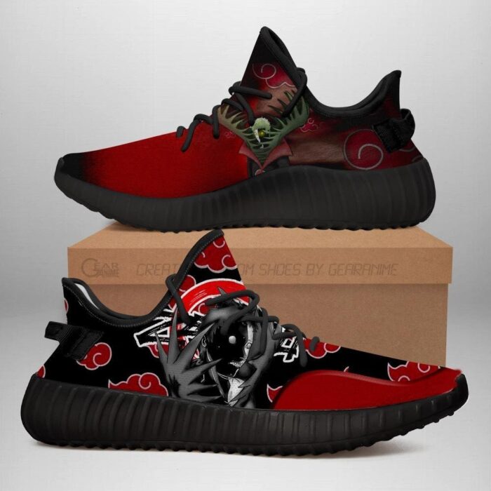 Akatsuki Zetsu Yeezy Shoes Naruto Art 80