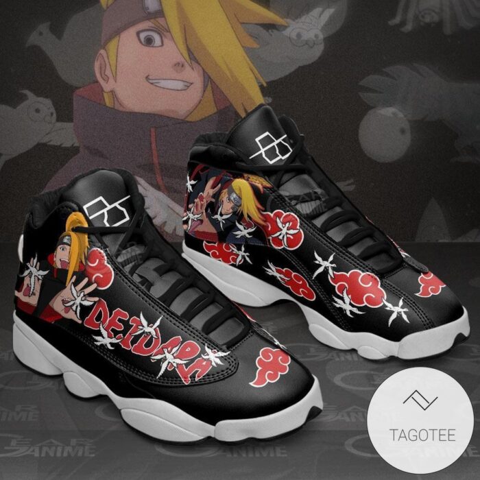 Akt Deidara Sneakers Custom Anime Air Jordan 13 Shoes