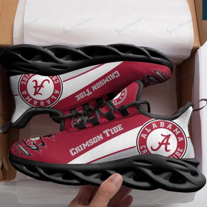 Alabama Crimson Tide Black Shoes Max Soul