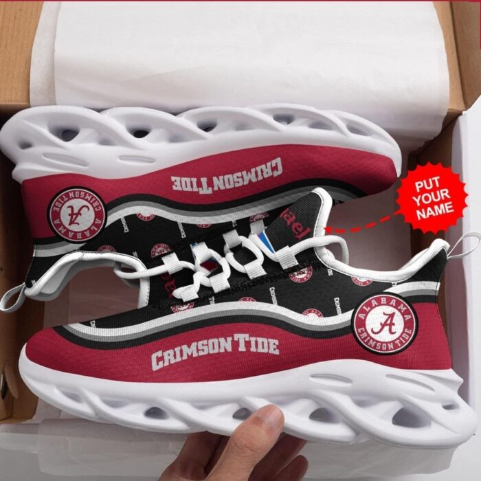 Alabama Crimson Tide Custom Max Soul Shoes