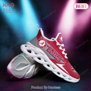 Alabama Crimson Tide NCAA Grey Mix White Max Soul Shoes