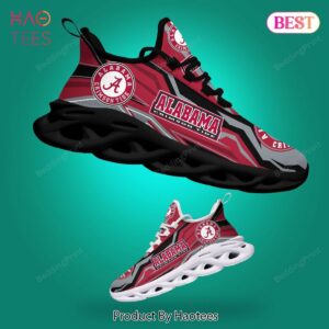 Alabama Crimson Tide Ncaa Color Mix Logo Max Soul Shoes