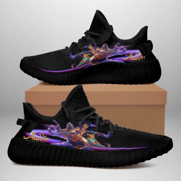 Aladdin Black Edition Yeezy Boost Shoes Sport Sneakers Yeezy Shoes