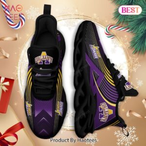 Albany Great Danes NCAA Black Mix Violet Max Soul Shoes Fan Gift