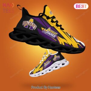 Albany Great Danes NCAA Gold Mix Violet Max Soul Shoes Fan Gift