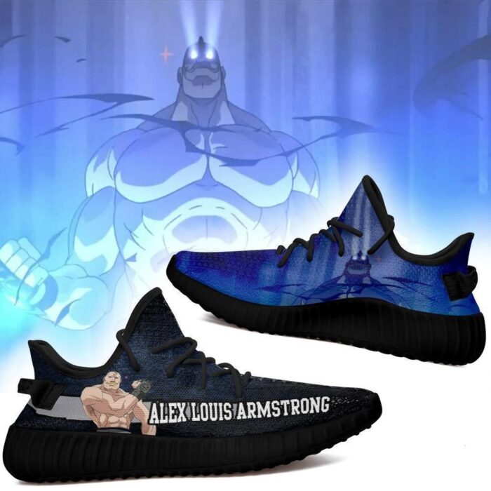 Alex Louis Armstrong Yeezy Shoes Fullmetal Alchemist Art 145