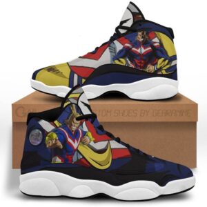 All Might Hero Anime My Hero Academia Air Jordan 13 Shoes