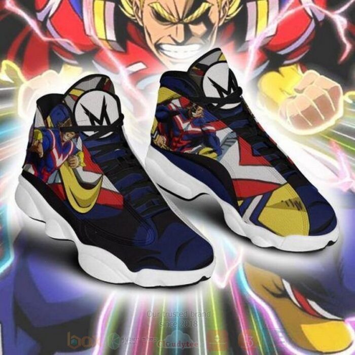 All Might My Hero Academia Anime Custom Air Jordan 13 Shoes