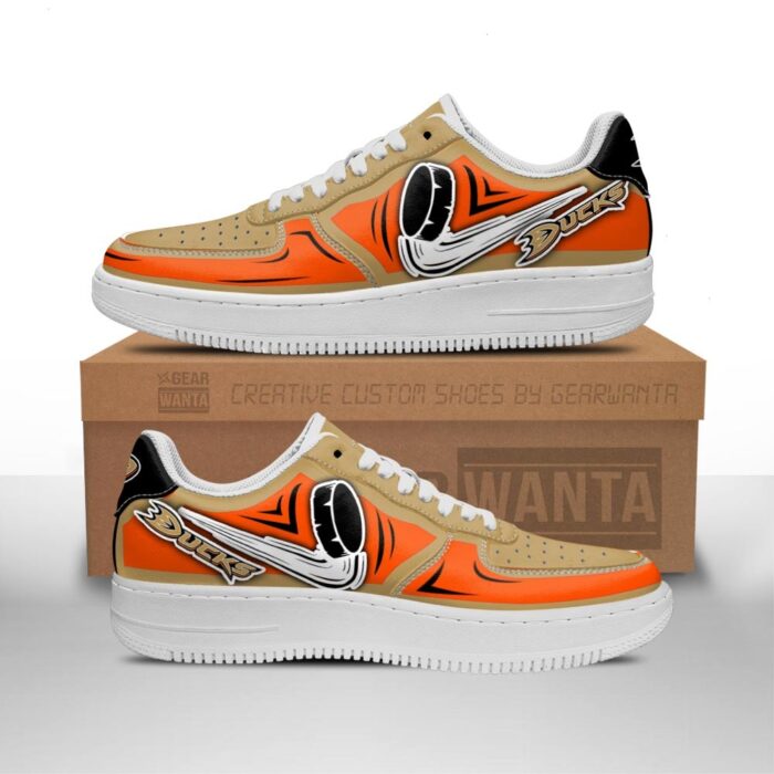 Anaheim Ducks Air Sneakers Custom Fan Gift