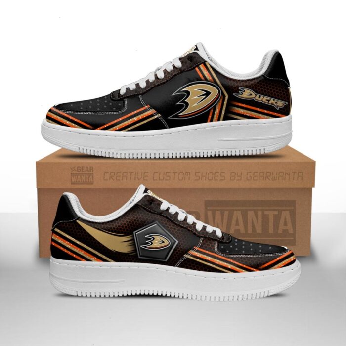 Anaheim Ducks Air Sneakers Custom For Fans