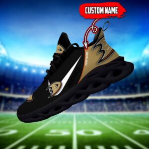 Anaheim Ducks Custom Name NHL New Max Soul Shoes