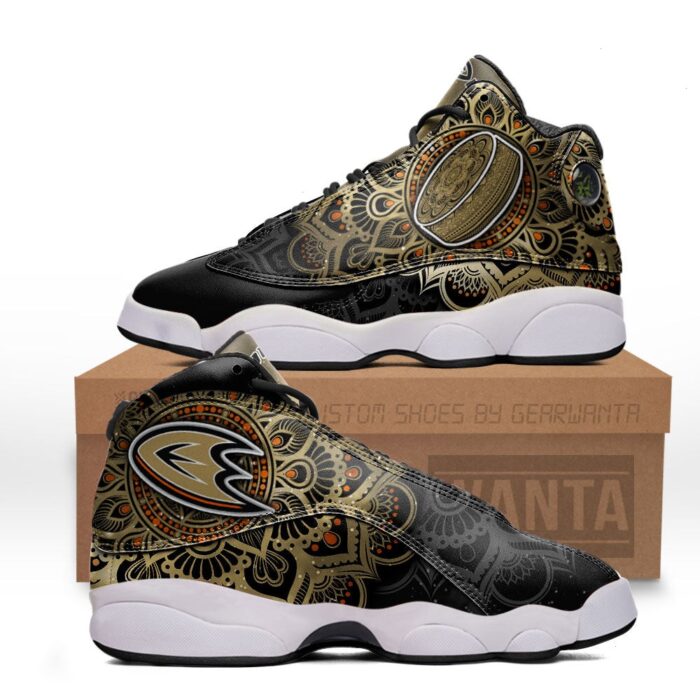 Anaheim Ducks Jd 13 Sneakers Custom Shoes