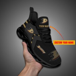 Anaheim Ducks Personalized NHL Luxury Max Soul Shoes