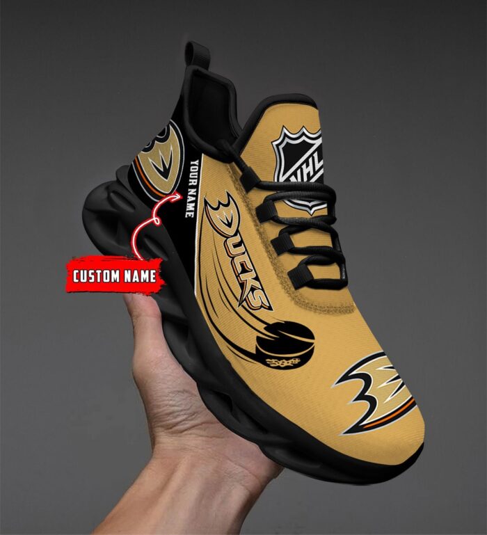 Anaheim Ducks Personalized NHL New Max Soul Shoes