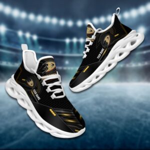 Anaheim Ducks Personalized NHL Sport Black Max Soul Shoes