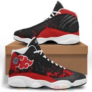 Anime Naruto Akatsuki Pride Air Jordan 13 Shoes