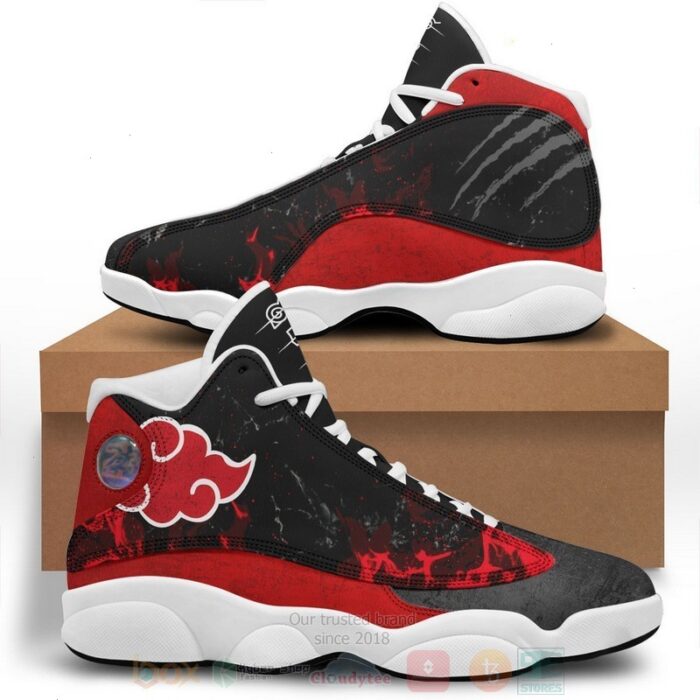 Anime Naruto Akatsuki Pride Air Jordan 13 Shoes