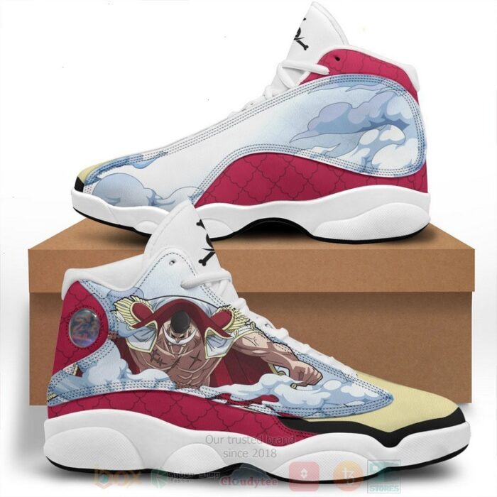 Anime One Piece Yonko Whitebeard Air Jordan 13 Shoes