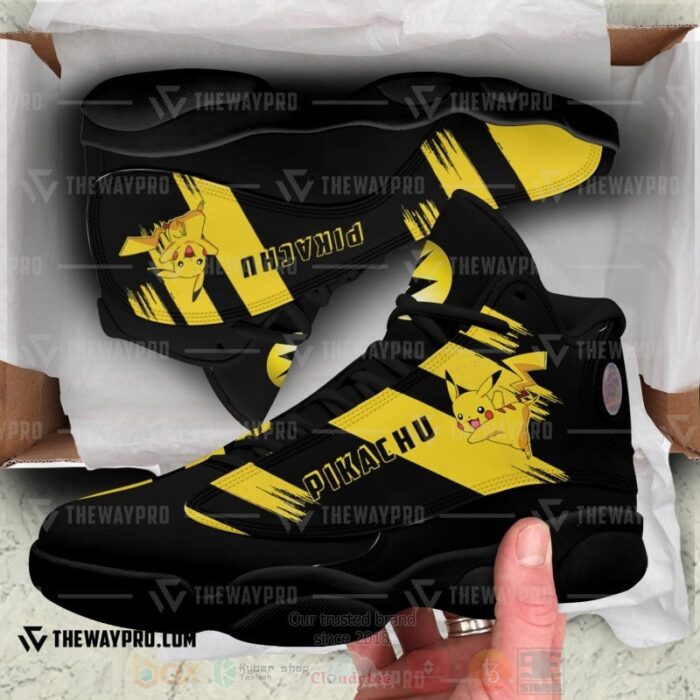 Anime Pokemon Pikachu Custom Air Jordan 13 Shoes