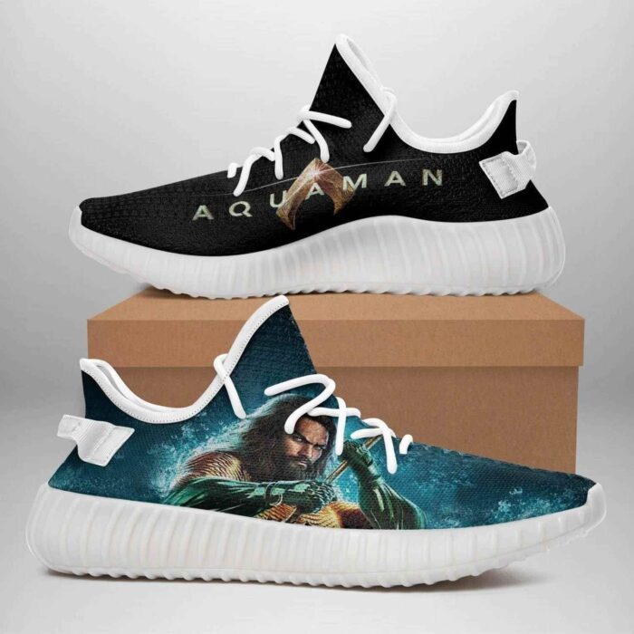 Aquaman Yeezy Boost Shoes Sport Sneakers Yeezy Shoes