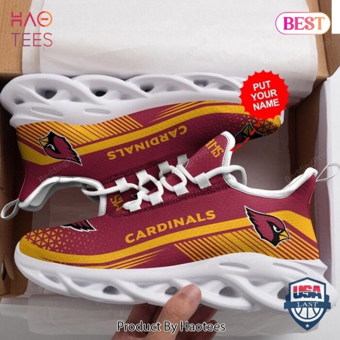 Arizona Cardinals Gold Mix Red Max Soul Shoes