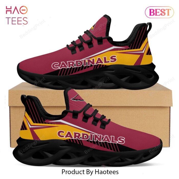 Arizona Cardinals NFL Red Mix Gold Color Max Soul Shoes