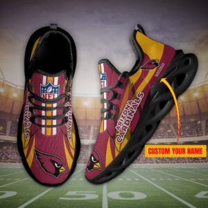 Arizona Cardinals Personalized Max Soul Shoes