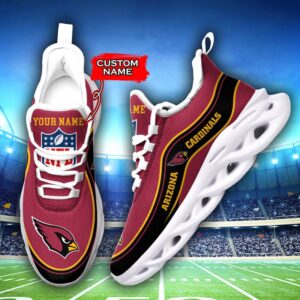 Arizona Cardinals Personalized Max Soul Shoes 32 SPA0901002