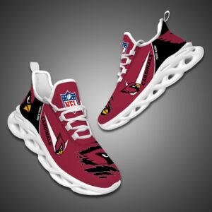 Arizona Cardinals Personalized Max Soul Shoes for NFL Fan