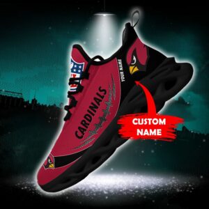 Arizona Cardinals Personalized NFL Max Soul Shoes