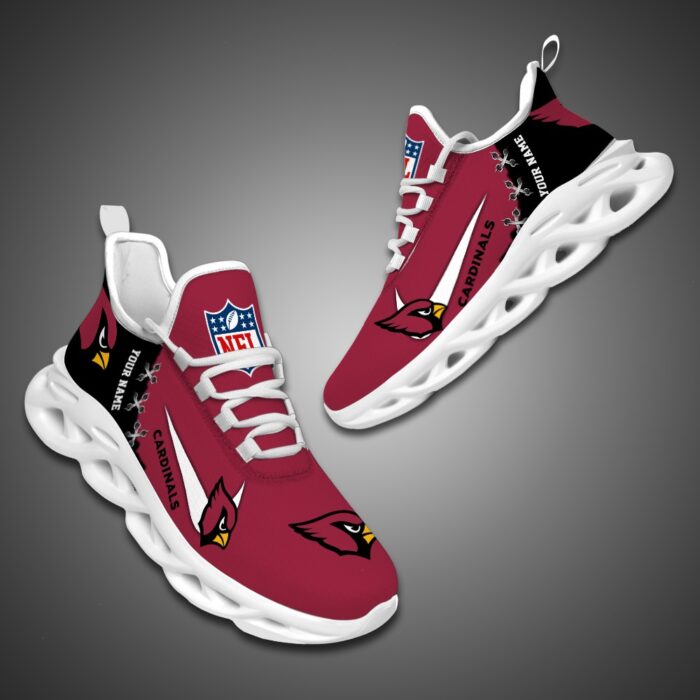 Arizona Cardinals Personalized NFL Max Soul Shoes Fan Gift