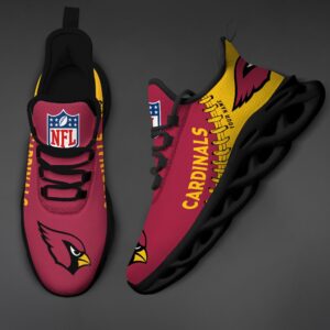 Arizona Cardinals Personalized NFL Max Soul Shoes Ver 2