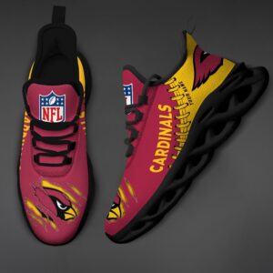 Arizona Cardinals Personalized NFL Max Soul Shoes for Fan