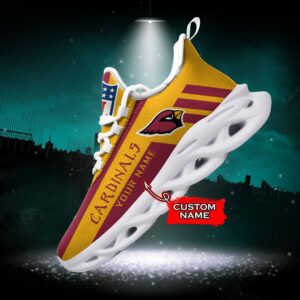 Arizona Cardinals Personalized NFL Max Soul Sneaker