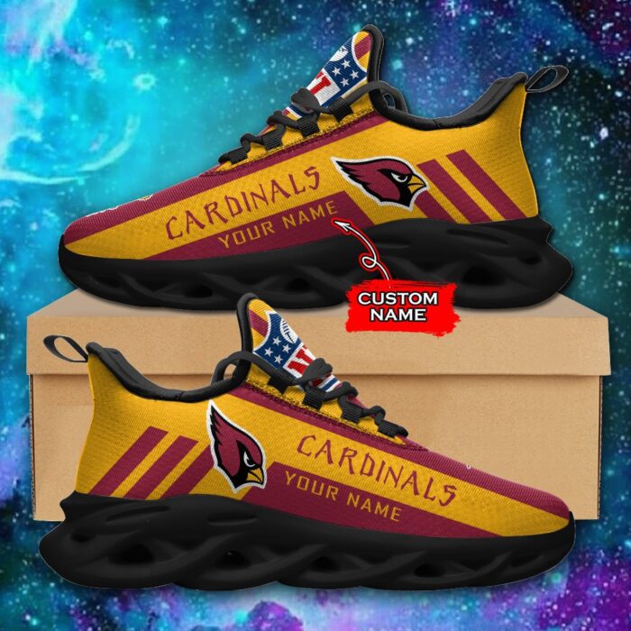 Arizona Cardinals Personalized NFL Max Soul Sneaker