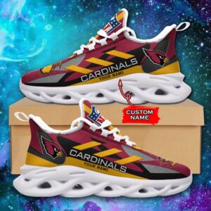 Arizona Cardinals Personalized NFL Max Soul Sneaker Ver 1