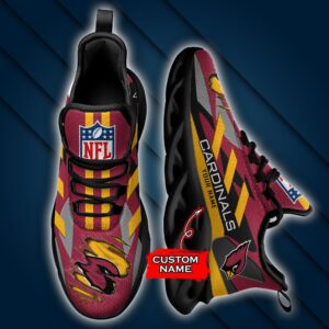 Arizona Cardinals Personalized NFL Max Soul Sneaker Ver 1