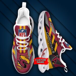 Arizona Cardinals Personalized NFL Max Soul Sneaker Ver 1