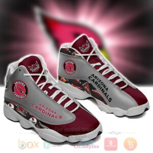 Arizona Cardinals Red Grey Air Jordan 13 Shoes