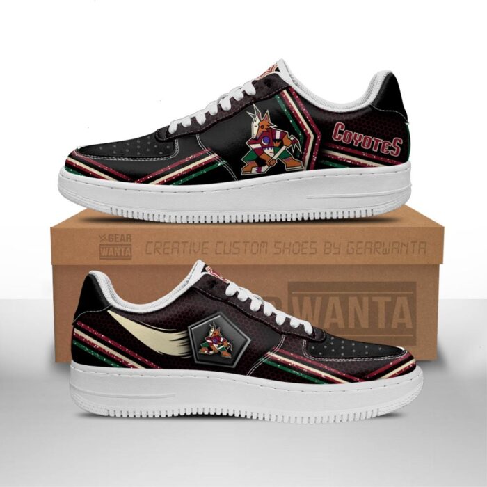 Arizona Coyotes Air Sneakers Custom For Fans