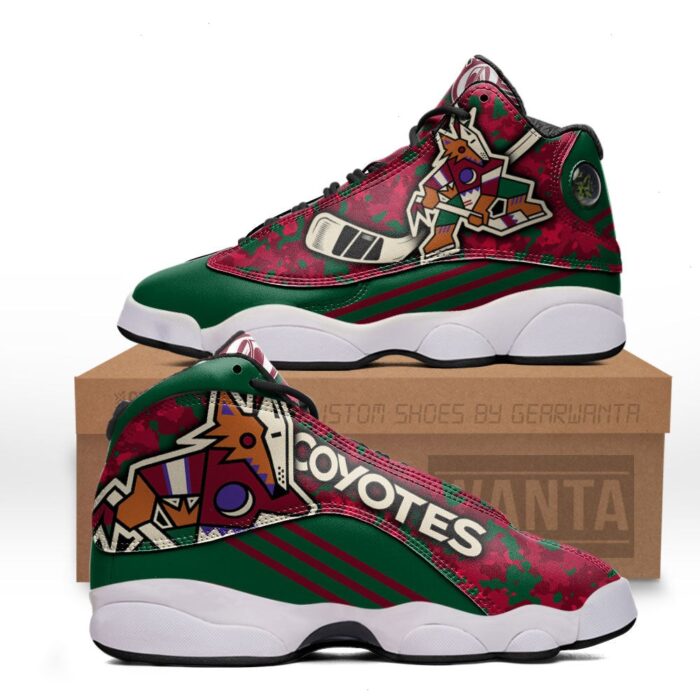 Arizona Coyotes JD13 Sneakers Custom Shoes