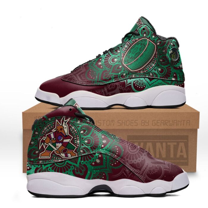 Arizona Coyotes Jd 13 Sneakers Custom Shoes