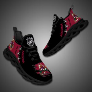 Arizona Coyotes Personalized NHL Max Soul Shoes