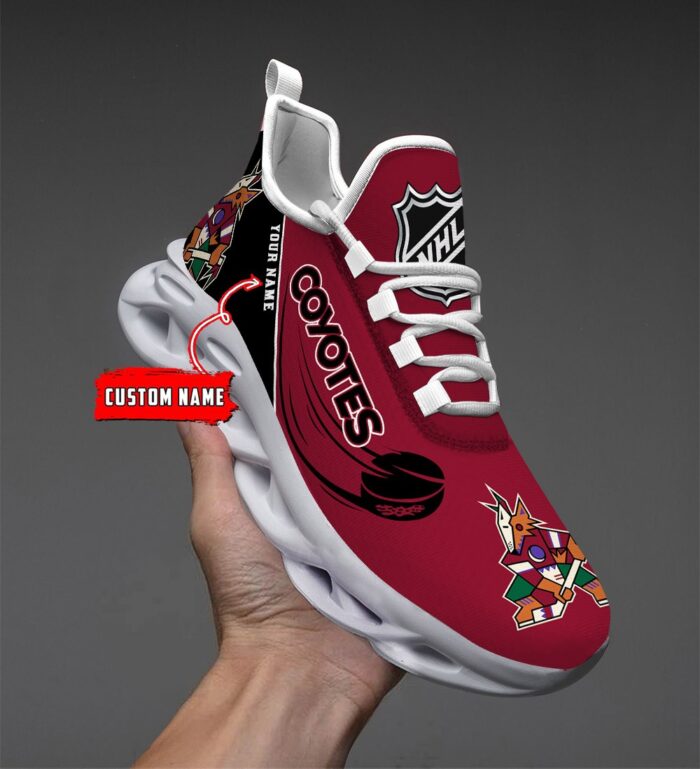 Arizona Coyotes Personalized NHL New Max Soul Shoes