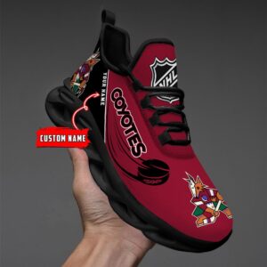 Arizona Coyotes Personalized NHL New Max Soul Shoes