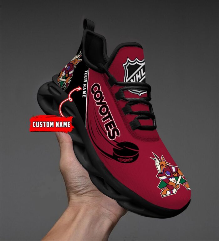 Arizona Coyotes Personalized NHL New Max Soul Shoes