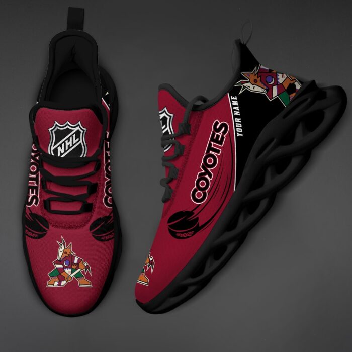 Arizona Coyotes Personalized NHL New Max Soul Shoes